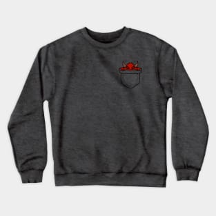 My pocket demon Crewneck Sweatshirt